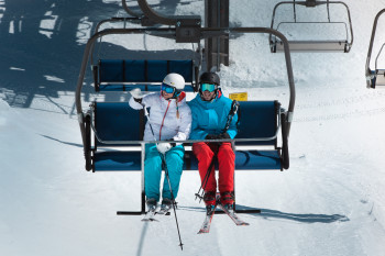 There are three quad chairlifts.