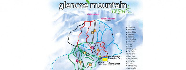 Trail Map Glencoe Mountain