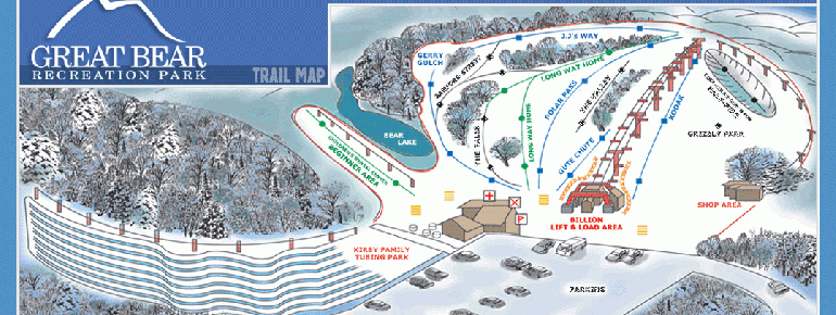 Trail Map Great Bear Recreation Park