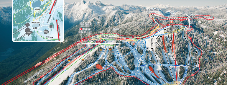 Trail Map Grouse Mountain