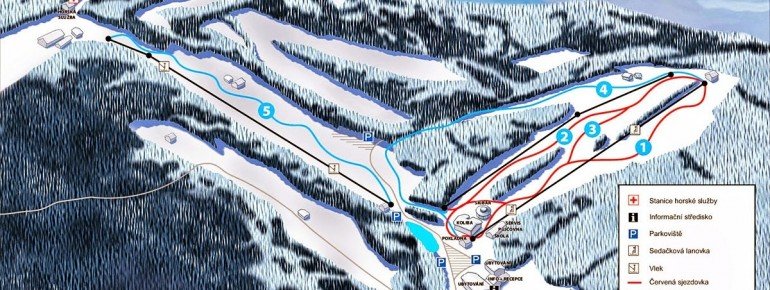 Trail Map Grun Ski MSA