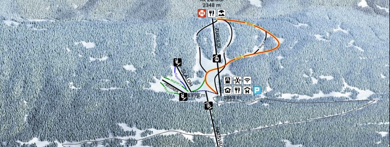 Trail Map Hatsvali - Mestia