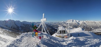 The highest point on the Hauser Kaibling.