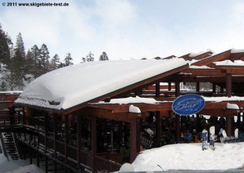 East Peak Lodge at Comet Express Lift's base station.