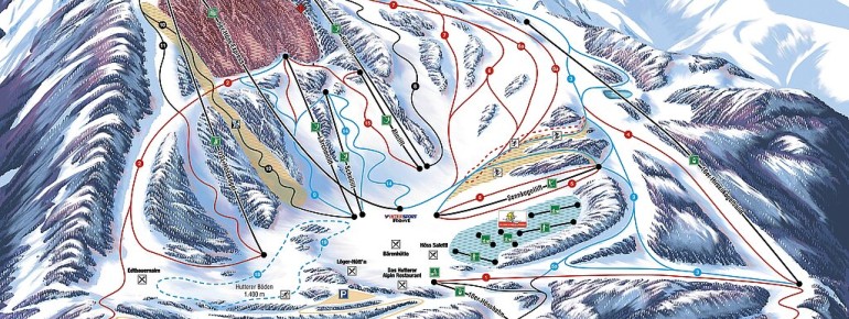 Trail Map Hinterstoder