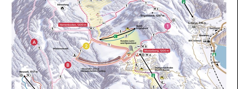 Trail Map Sattel Hochstuckli