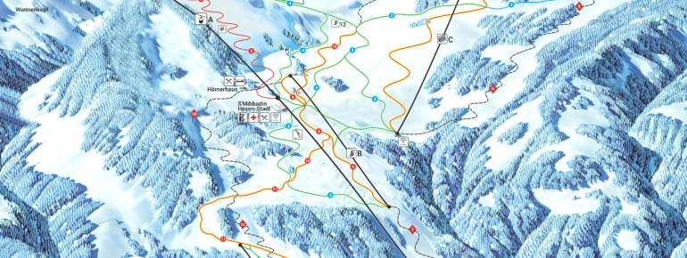 Trail Map Hörnerbahn Bolsterlang
