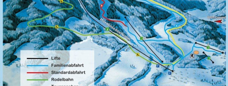 Trail Map Hörnle Bad Kohlgrub