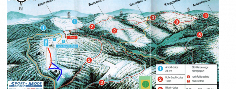 Trail Map Hohe Bracht - Lennestadt