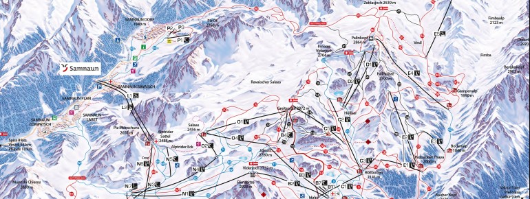 Trail Map Ischgl