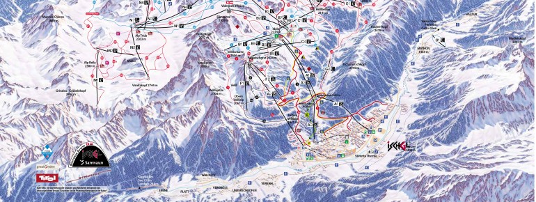 Trail Map Ischgl