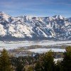 Jackson Hole is located at Wyoming's Grand Teton National Park.