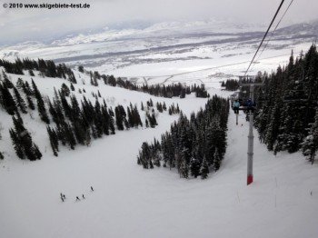 View from Thunder Quad Chair.