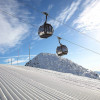 Four gondola lifts take winter sports enthusiasts high up the mountain.