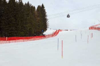 The ski resort has hosted the Ski World Cup several times.