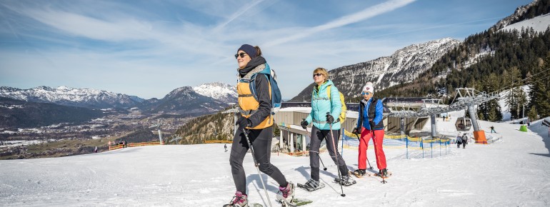 There are two snowshoe trails at Jenner mountain.