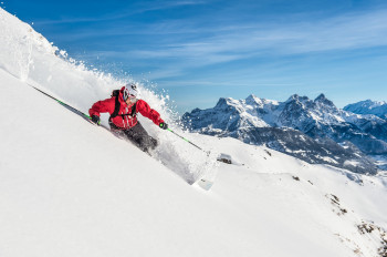 Kitzbühel is also a paradise for freeride fans