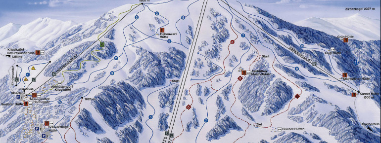 Trail Map Klippitztörl