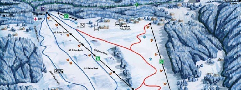 Trail Map Korenov Rejdice