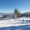The ski resort is located at the South Bohemian region of Czech Republic.