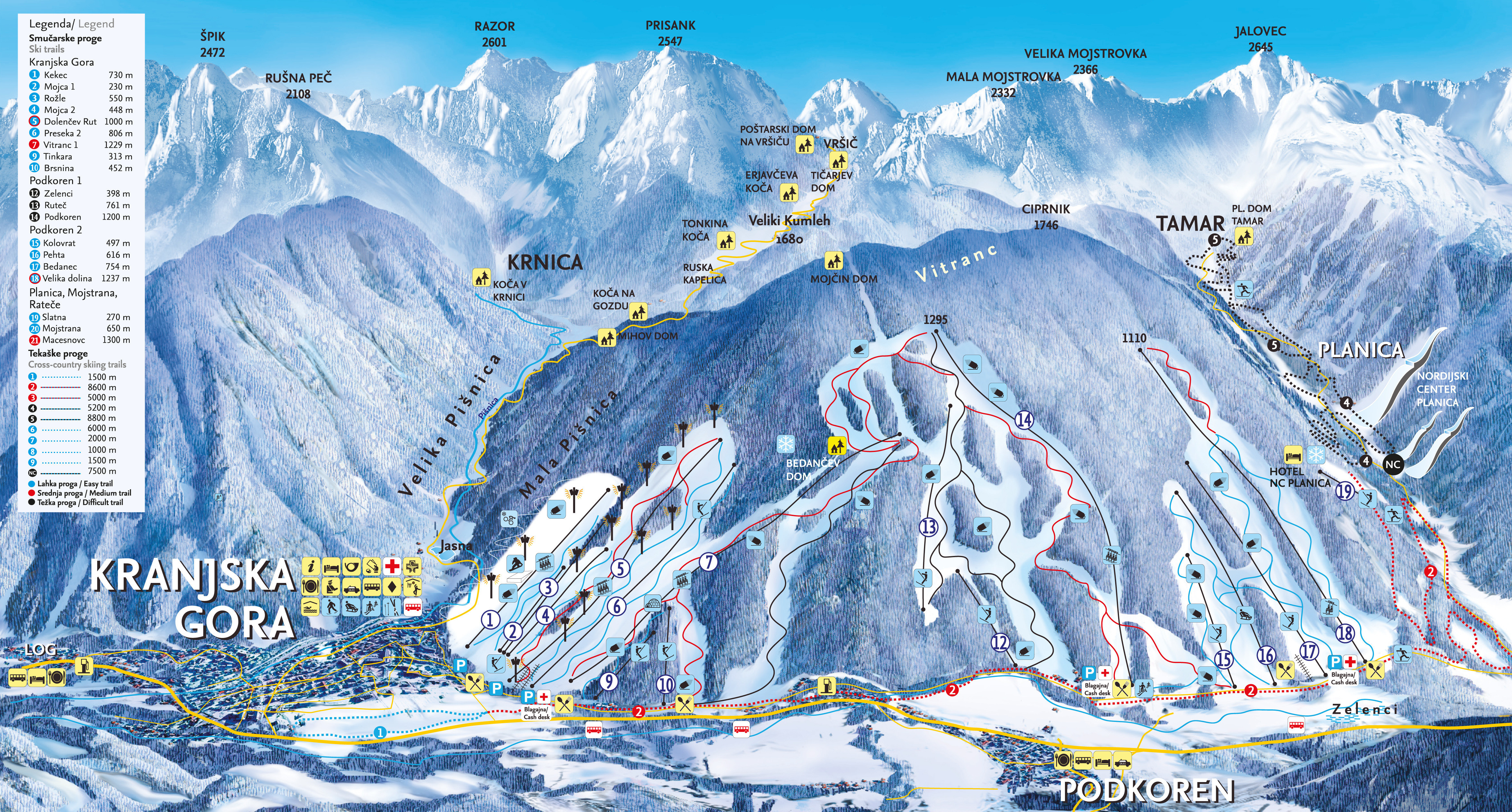 ski pass travel kranjska gora