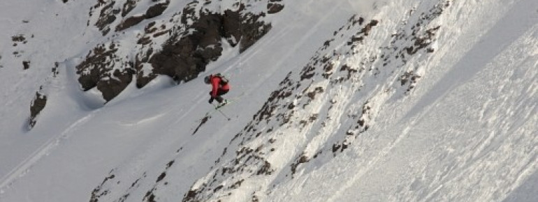Rugged descents is what to expect here when considering yourself an expert skier or rider.