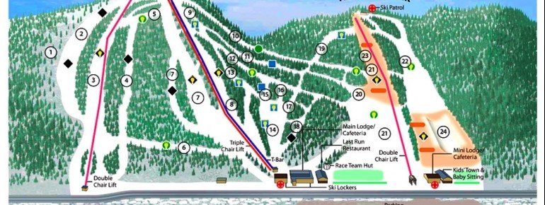 Trail Map Labrador Mountain