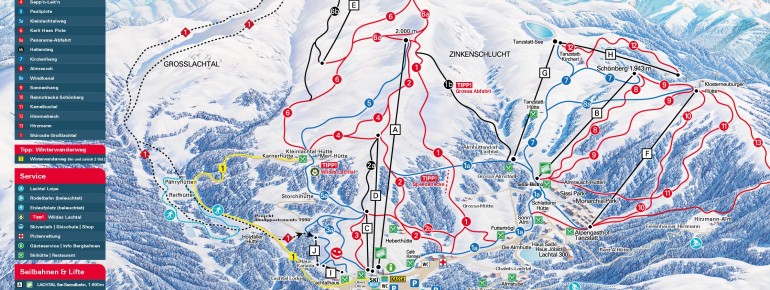 Trail Map Lachtal