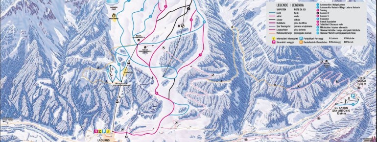 Trail Map Ladurns