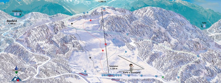 Trail Map Leutasch