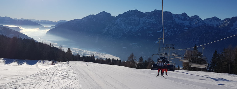In Lienz there are no waiting times and plenty of space on the slopes.