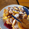 The Kaiserschmarrn at the Naturfreundehütte is delicious.