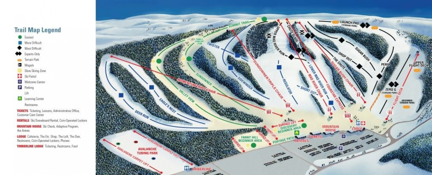 Mad River Mountain • Ski Holiday • Reviews • Skiing