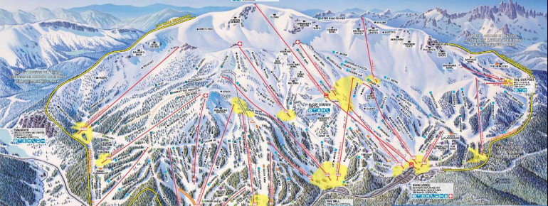 mammoth lakes ski map Mammoth Mountain Ski Holiday Reviews Skiing mammoth lakes ski map