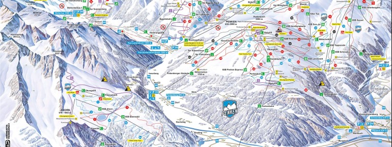 Trail Map Mayrhofen