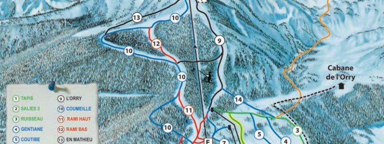 Trail Map Mijanes Donezan