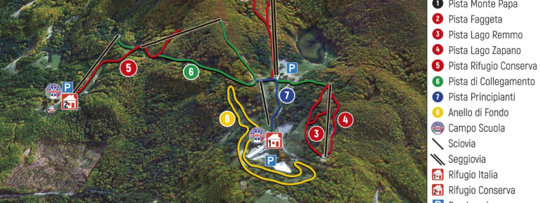 Trail Map Monte Sirino