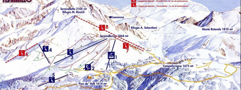 Trail Map Monte Terminillo