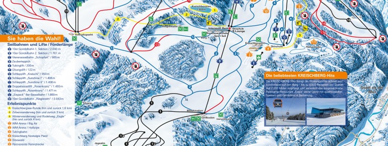Trail Map Mount Kreischberg