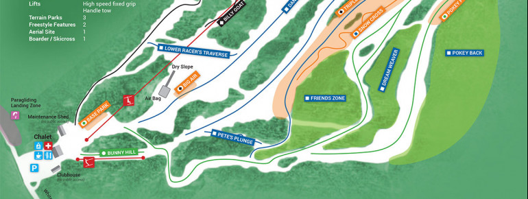 Trail Map Mount Sima