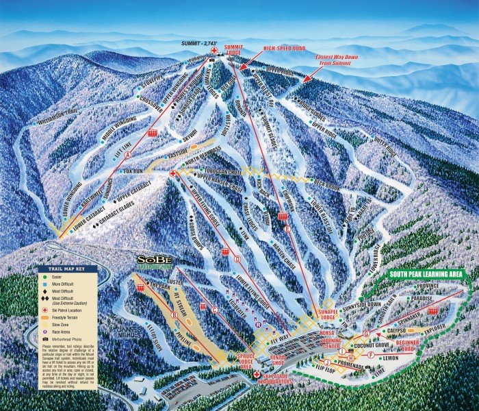 mount sunapee mountain biking