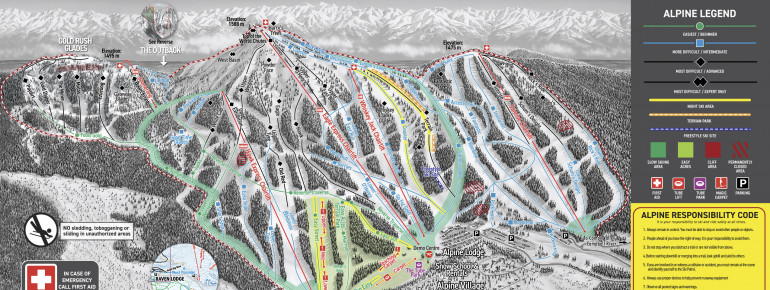 Trail Map Mount Washington Alpine Resort