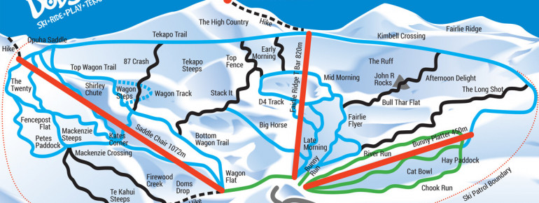 Trail Map Mt Dobson