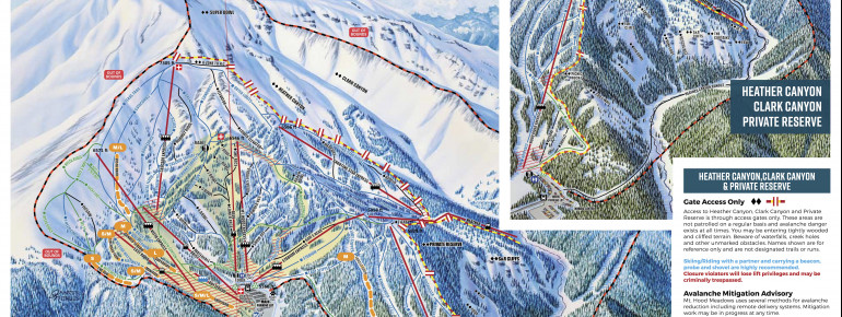 Trail Map Mt Hood Meadows