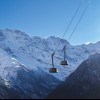 The steepest gondola lift in the world provides a direct connection between the Lauterbrunnen Valley and the mountain village of Mürren.