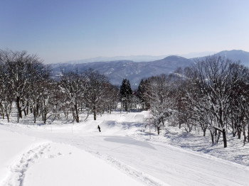 During wintertime, Myoko Suginohara offers snow in abundance.