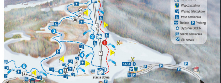 Trail Map Nowa Osada Wisla
