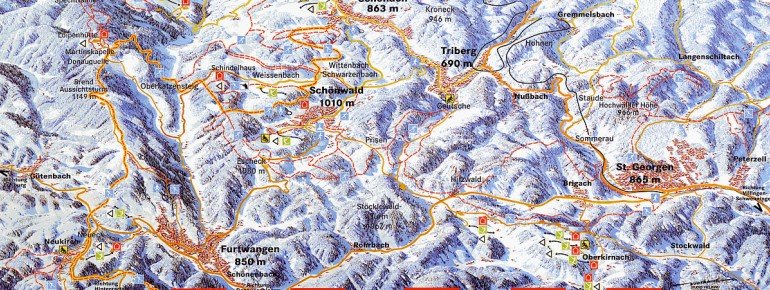 Trail Map Oberkirnach