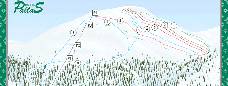 Trail Map Pallas