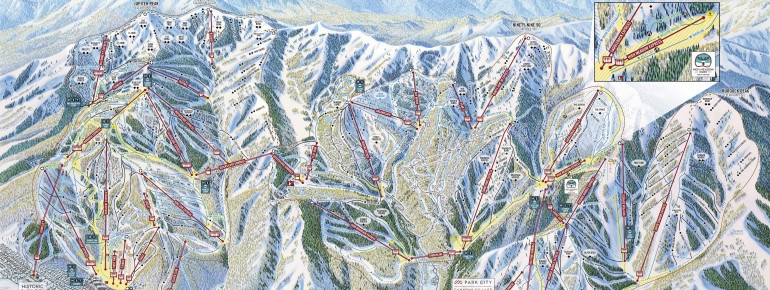 park city mountain map Park City Ski Holiday Reviews Skiing park city mountain map